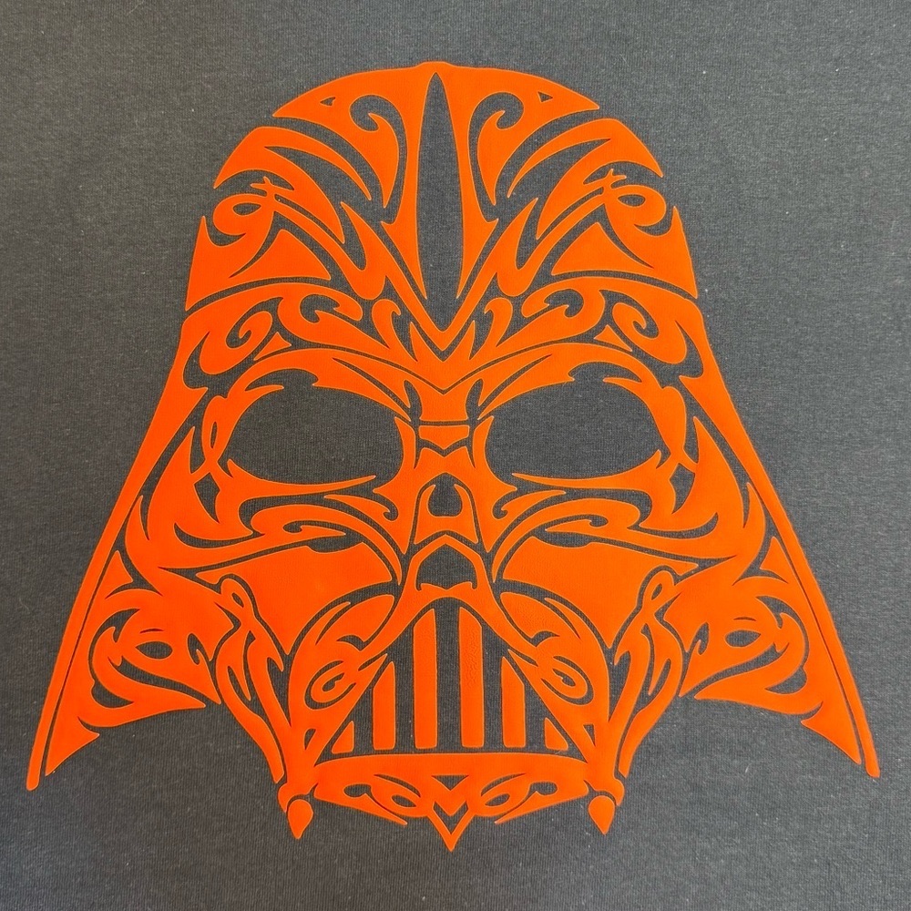 100% Cotton Shirt with Embellished Vader Style Mask